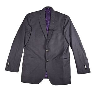 Ted Baker London Endurance Wool Blazer Sport Coat Navy Mens 40 R